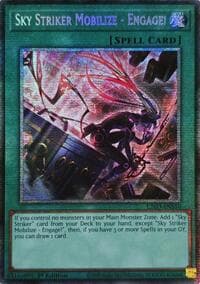 Sky Striker Mobilize - Engage! (Alternate Art) (Starlight Rare): Legendary Modern Decks 2026