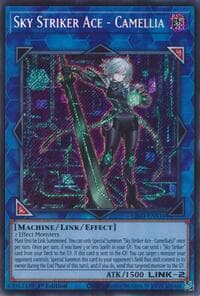 Sky Striker Ace - Camellia (Secret Rare): Legendary Modern Decks 2026