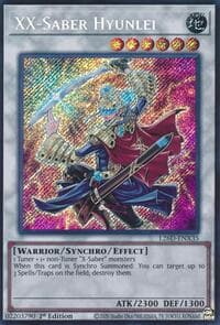 XX-Saber Hyunlei (Secret Rare): Legendary Modern Decks 2026