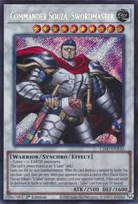Commander Souza, Swordmaster (Secret Rare): Legendary Modern Decks 2026