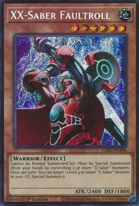 XX-Saber Faultroll (Secret Rare): Legendary Modern Decks 2026