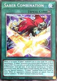 Saber Combination (Starlight Rare): Legendary Modern Decks 2026