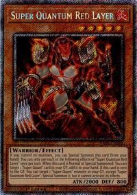 Super Quantum Red Layer (Platinum Secret Rare): Rarity Collection 5