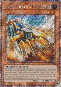 Infinitrack Harvester (Platinum Secret Rare): Rarity Collection 5