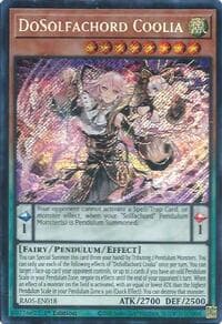 DoSolfachord Coolia (Secret Rare): Rarity Collection 5