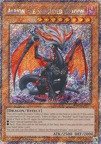 Albion the Shrouded Dragon (Platinum Secret Rare): Rarity Collection 5