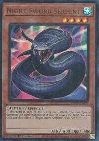 Night Sword Serpent (Ultra Rare): Rarity Collection 5