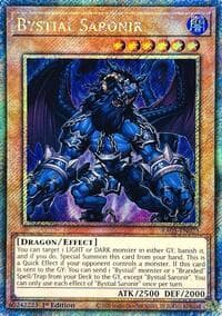 Bystial Saronir (Platinum Secret Rare): Rarity Collection 5