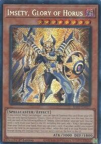 Imsety, Glory of Horus (Secret Rare): Rarity Collection 5