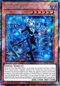 Arias the Labrynth Butler (Platinum Secret Rare): Rarity Collection 5