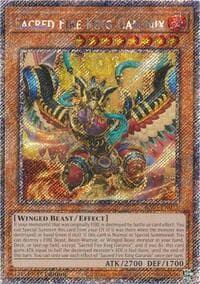 Sacred Fire King Garunix (Platinum Secret Rare): Rarity Collection 5