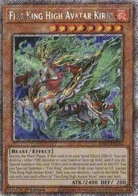 Fire King High Avatar Kirin (Platinum Secret Rare): Rarity Collection 5