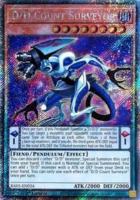 D/D Count Surveyor (Platinum Secret Rare): Rarity Collection 5
