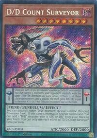 D/D Count Surveyor (Secret Rare): Rarity Collection 5
