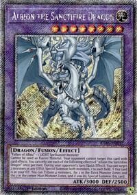 Albion the Sanctifire Dragon (Platinum Secret Rare): Rarity Collection 5