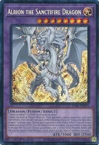 Albion the Sanctifire Dragon (Secret Rare): Rarity Collection 5