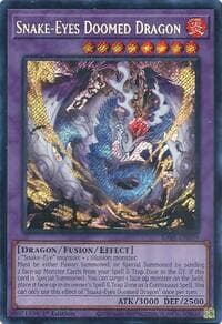 Snake-Eyes Doomed Dragon (Secret Rare): Rarity Collection 5