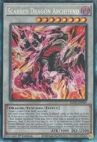 Scarred Dragon Archfiend (PCR): Rarity Collection 5