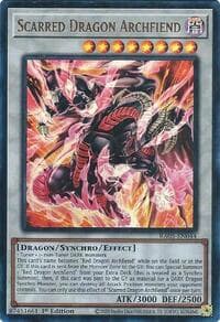 Scarred Dragon Archfiend (Ultra Rare): Rarity Collection 5