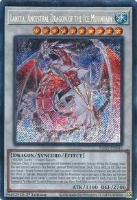 Lancea, Ancestral Dragon of the Ice Mountain (Secret Rare): Rarity Collection 5