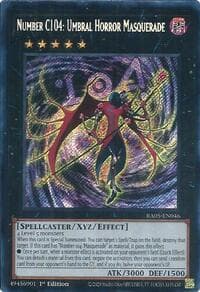 Number C104: Umbral Horror Masquerade (Secret Rare): Rarity Collection 5