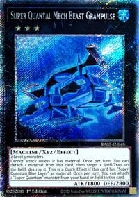 Super Quantal Mech Beast Grampulse (Platinum Secret Rare): Rarity Collection 5