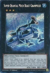Super Quantal Mech Beast Grampulse (Secret Rare): Rarity Collection 5