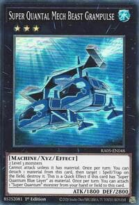 Super Quantal Mech Beast Grampulse: Rarity Collection 5