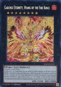 Garunix Eternity, Hyang of the Fire Kings (Secret Rare): Rarity Collection 5