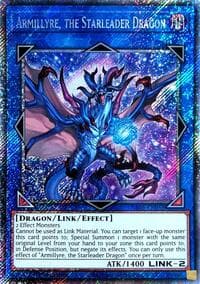 Armillyre, the Starleader Dragon (Platinum Secret Rare): Rarity Collection 5