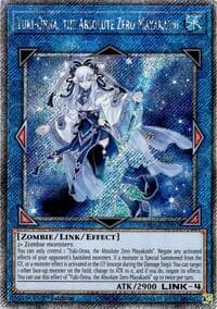 Yuki-Onna, the Absolute Zero Mayakashi (Platinum Secret Rare): Rarity Collection 5