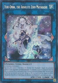Yuki-Onna, the Absolute Zero Mayakashi (Secret Rare): Rarity Collection 5