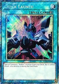 Quick Launch (Platinum Secret Rare): Rarity Collection 5