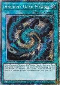 Ancient Gear Fusion (Platinum Secret Rare): Rarity Collection 5