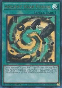 Ancient Gear Fusion (Ultra Rare): Rarity Collection 5