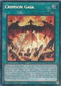 Crimson Gaia (Secret Rare): Rarity Collection 5