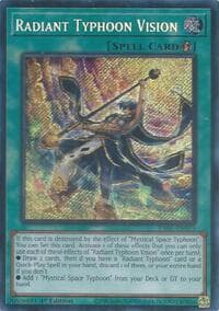 Radiant Typhoon Vision (Secret Rare): Rarity Collection 5