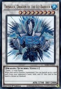 Trishula, Dragon of the Ice Barrier: Rarity Collection 5