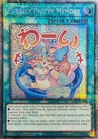 Purrely Pretty Memory (Starlight Rare): Rarity Collection 5