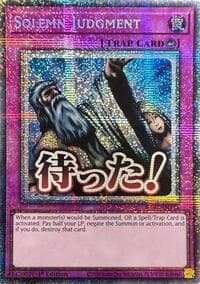 Solemn Judgment (Starlight Rare): Rarity Collection 5