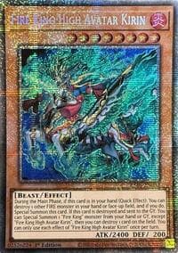 Fire King High Avatar Kirin (Starlight Rare): Rarity Collection 5