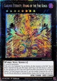 Garunix Eternity, Hyang of the Fire Kings (Starlight Rare): Rarity Collection 5