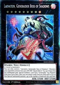 Laevatein, Generaider Boss of Shadows (Starlight Rare): Rarity Collection 5