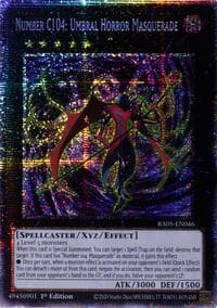 Number C104: Umbral Horror Masquerade (Starlight Rare): Rarity Collection 5