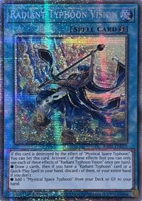 Radiant Typhoon Vision (Starlight Rare): Rarity Collection 5