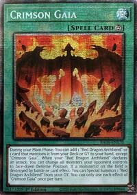Crimson Gaia (Starlight Rare): Rarity Collection 5