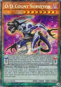 D/D Count Surveyor (Starlight Rare): Rarity Collection 5