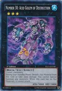 Number 30: Acid Golem of Destruction: Super Starter: V for Victory Power-Up Pack