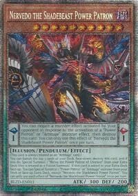 Nervedo the Shadebeast Power Patron (Starlight Rare): Blazing Dominion