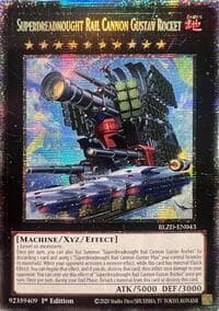 Superdreadnought Rail Cannon Gustav Rocket (Starlight Rare): Blazing Dominion